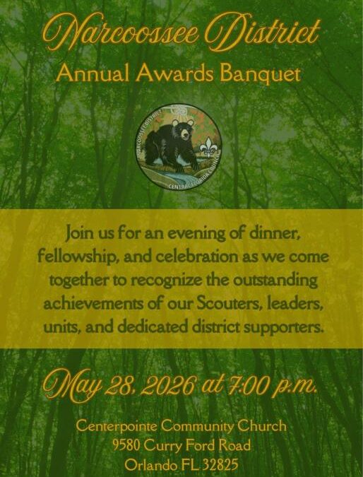 Time to Celebrate! Narcoossee District Annual Awards Banquet